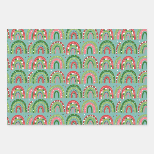 Love Rainbow Inpakpapier Vel (Voorkant)