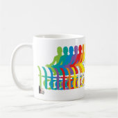 Love Rainbow Intentions café Mug (Gauche)