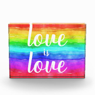 Love Rainbow Pride Fotoblokken