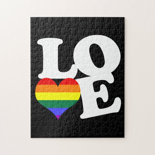 Love Rainbow Pride Legpuzzel (Verticaal)
