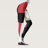 Love Red Black White Original Dynamic Trendy Girly Leggings (Rechts)