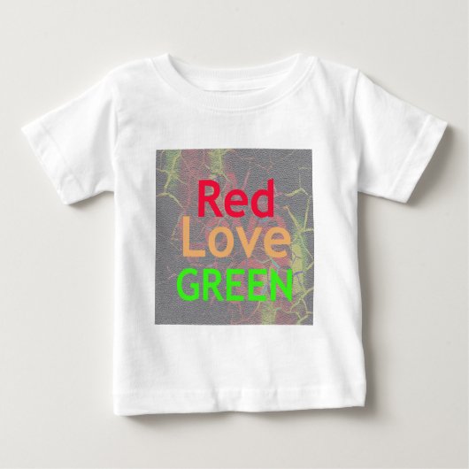 LOVE RED GOLDEN GREEN (Voorkant)