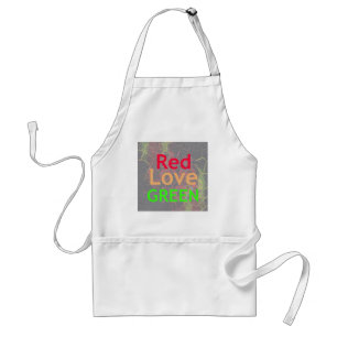 LOVE RED GOLDEN GREEN STANDAARD SCHORT