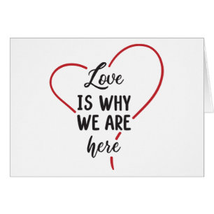 Love Red Heart Black White Wedding Vrijgezellenfee