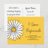 Love Referral Vastgoedmarketing Verkoop PO Briefkaart (Voorkant / Achterkant)