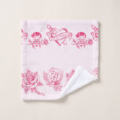 Love retro (Gant de toilette)