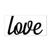 love retro Rubber Art Stempel (Afrduk)