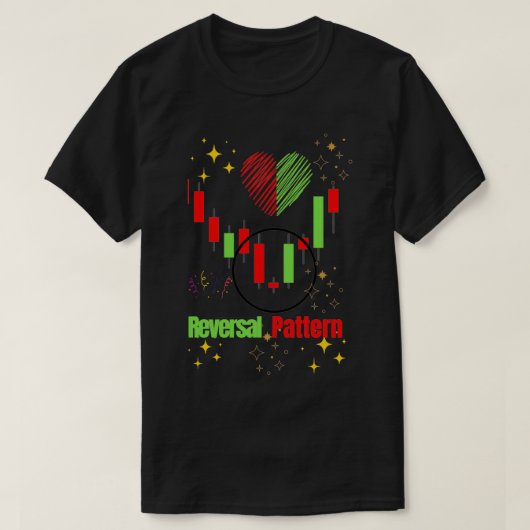 Love Reversal Pattern T-shirt (Design voorkant)
