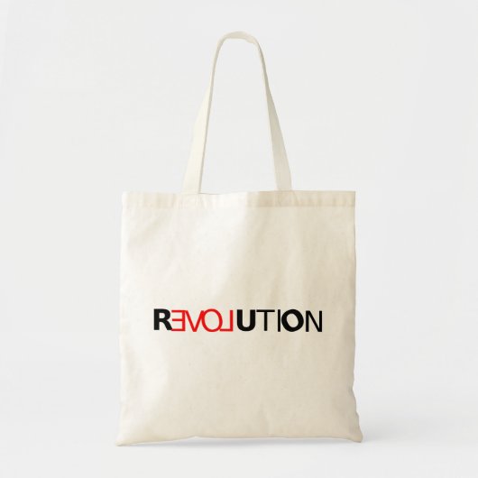 Love Revolution Bag Tote Bag (Voorkant)
