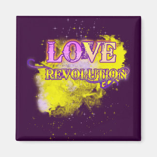 Love Revolution Koelkastmagneet Magneet