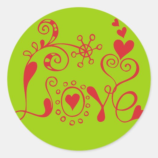 Love Reward Sticker (Voorkant)