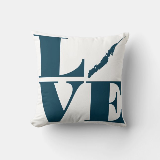 Love Rice Lake kussen (Voorkant)