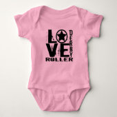 LOVE Roller Derby Romper (Voorkant)