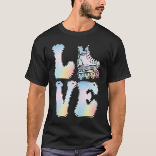 Love Rollerblading T-shirt (Voorkant)