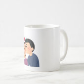 Love & Romance Elegant Mug (Devant droit)