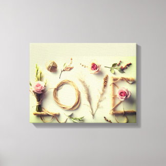 “Love Rose” Canvas Kunst