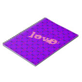 LOVE ROSE MANDALA CARNET (Côté gauche)