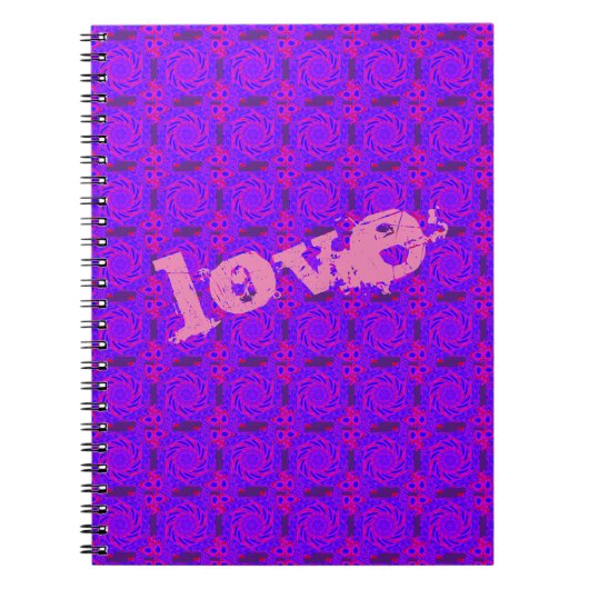 LOVE ROSE MANDALA CARNET (Devant)