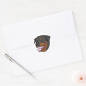 Love Rottweiler Sticker Chien Chien Chien Chien /  (Enveloppe)