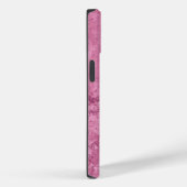 LOVE roze bloemen telefoontas Case-Mate iPhone Case (Achterkant / Rechts)