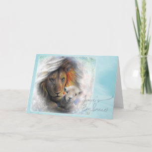 "Love’s Embrace," Carte de voeux pliée