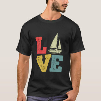 Love Sailing Nautical Boat Adventure T-shirt