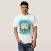 Love Sailing Sailboat t shirt (Voorkant volledig)