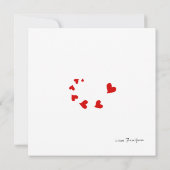 Love Sails Kaart (Achterkant)