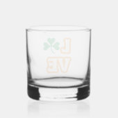 "LOVE" (SAINT PATRICK'S EDITION) Rocks Glass Whisky Glas (Achterkant)