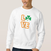 "LOVE" (SAINT PATRICK'S EDITION) Sweatshirt (Voorkant)
