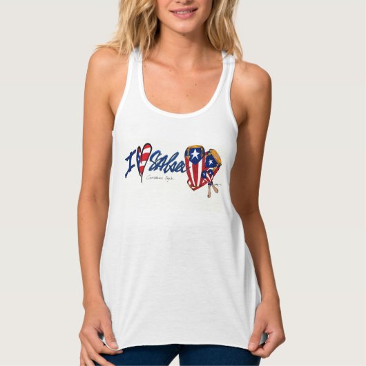 Love salsa tanktop (Voorkant)