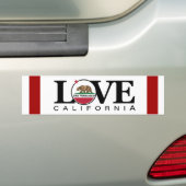 LOVE San Francisco Bumper Sticker (En voiture)