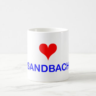 Love Sandbach Coffee Mok