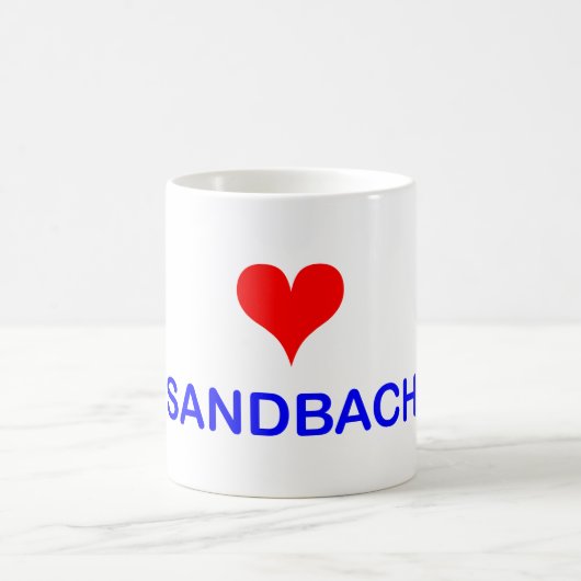 Love Sandbach Coffee Mok (Center)