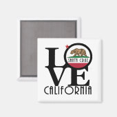 LOVE Santa Cruz Magneet (Voorkant / Achterkant)