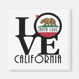 LOVE Santa Cruz Magneet