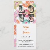 Love Save the Date Annonce (Devant / Derrière)