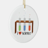 Love Science Keramisch Ornament (Rechts)