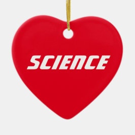 Love "Science" - Ornament