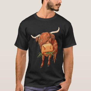 Love Scottish Highland Koeien Cute Scottish Koe Ea T-shirt