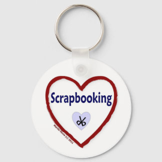 Love Scrapbooking Sleutelhanger