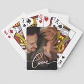 Love Script Aangepaste foto speelkaarten (Achterkant)