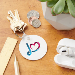 Love Script Bruidsjonkers Sleutelhanger - Elegante