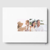 Love Script Jubileum Multiple Photo Collage Gastenboek (Achterkant)