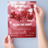 Love Script Puzzle PiElke Flyer (Hand)