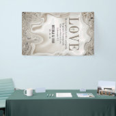 Love Scripting Verse Ephesians 4:2 Wedding Spandoek (Beurs)