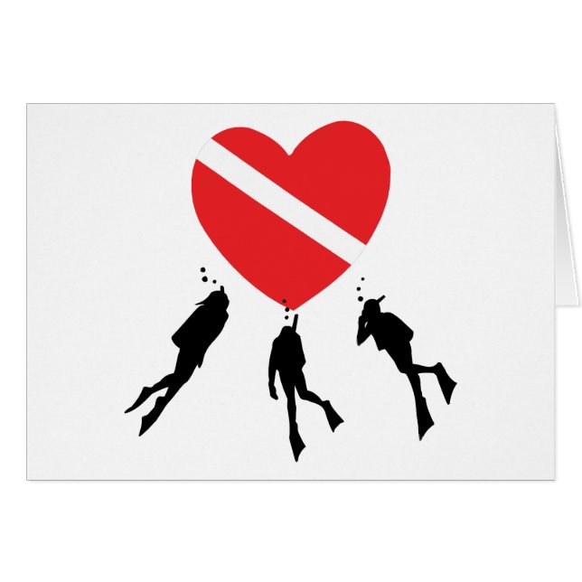 Love SCUBA Diving (Voorkant Horizontaal)