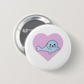 Love Seal Ronde Button 5,7 Cm (Voorkant /achterkant)