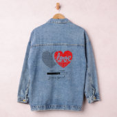 Love search process denim jacket (Hangar)
