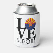 LOVE Sedona Arizona Blikjeskoeler (Blikje Achterkant)